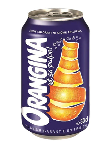 Orangina i dåse 33Cl