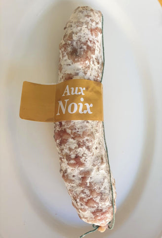 Saucisson Tør fransk svinpølser med valnødder