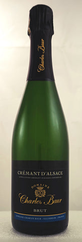 Cremant Alsace Brut økologiske Charles Baur halvflaske