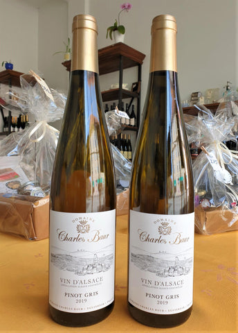 6 Fl. Pinot gris d'Alsace 2022 Økologisk - Charles Baur