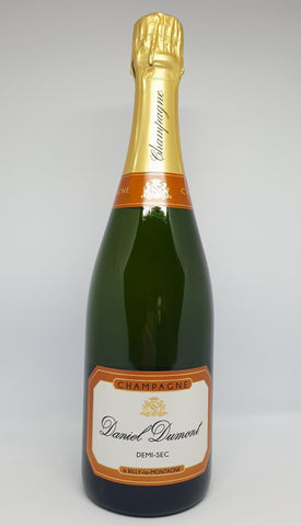 Champagne Dumont demi-sec halv-tør saveurs-de-France