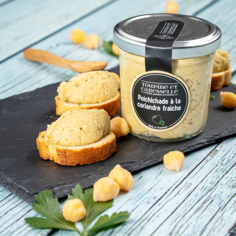 Fransk hummus koriander aperitiv