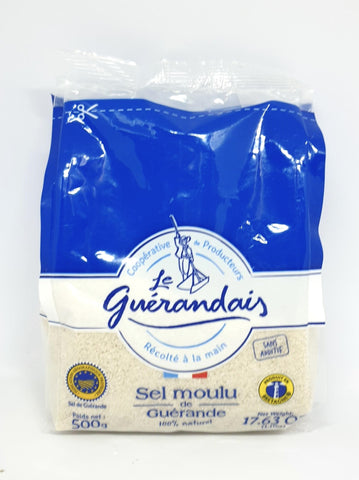 Malet havsalt fra Guérande - 500gr