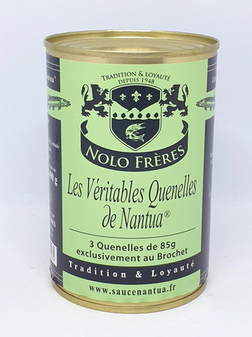 Autentiske franske queneller Gedde Nantua