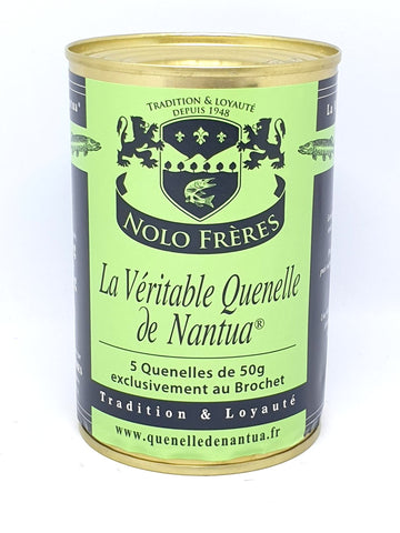 Franske gedde queneller Nantua. Geddefars ruller, geddefrikadeller