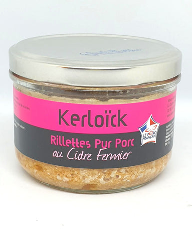 Fransk delikatesser Rillettes af svinekød 
